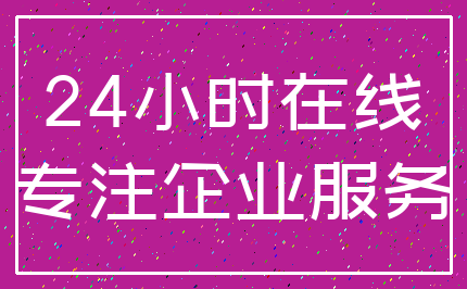 24小时在线_专注企业服务