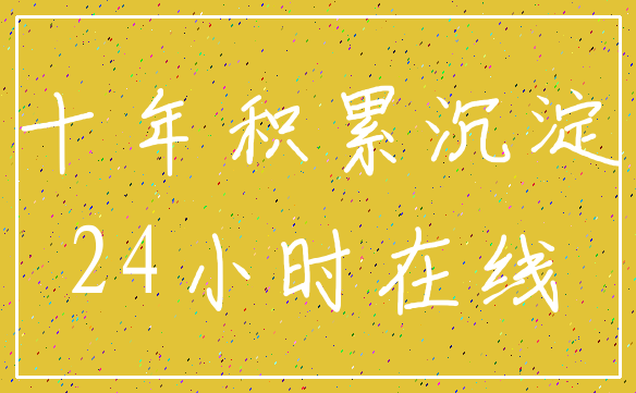 十年积累沉淀_24小时在线