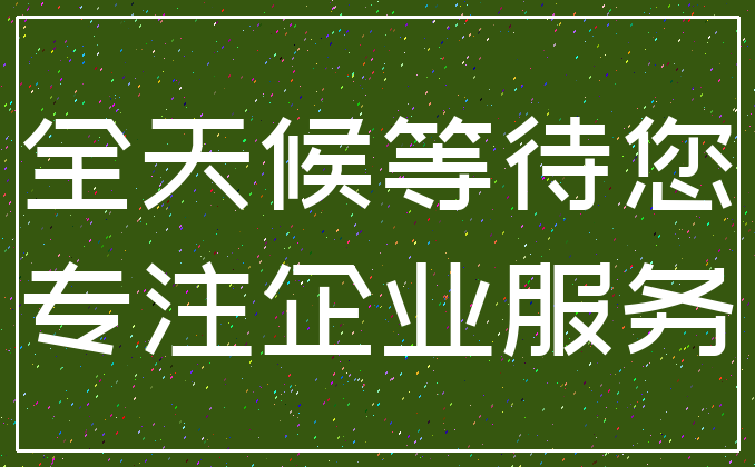 全天候等待您_专注企业服务