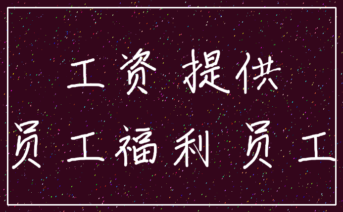 工资 提供_员工福利 员工