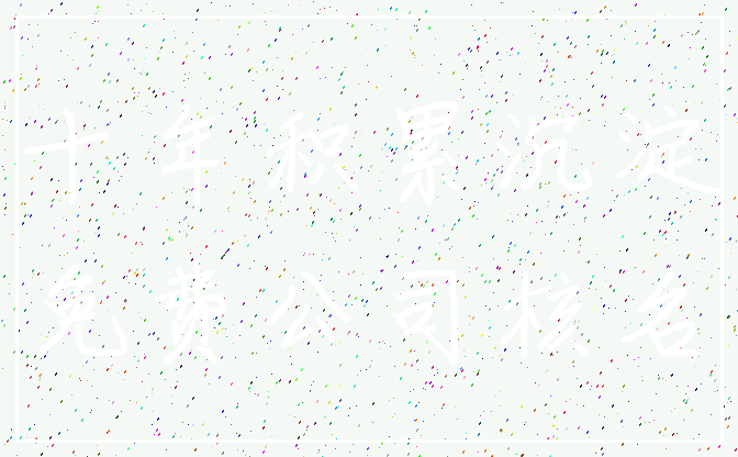 十年积累沉淀_免费公司核名