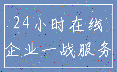 24小时在线_企业一战服务