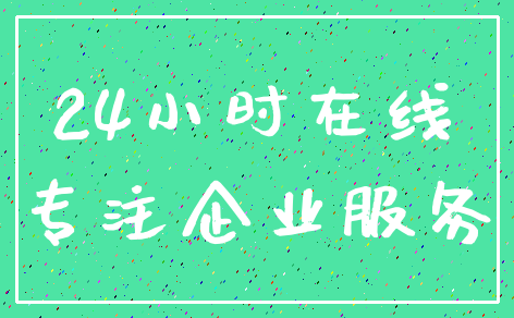 24小时在线_专注企业服务