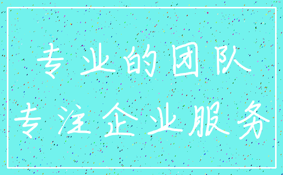 专业的团队_专注企业服务