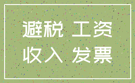 避税 工资_收入 发票