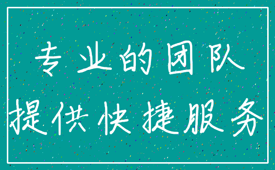 专业的团队_提供快捷服务