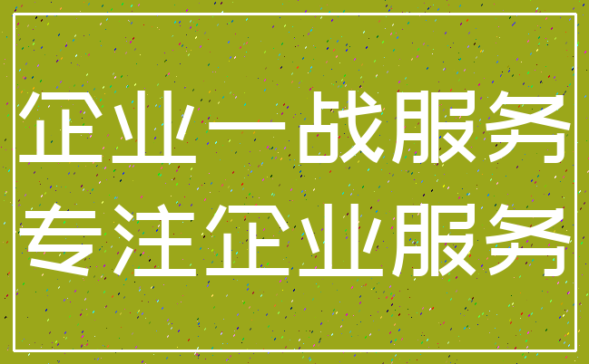 企业一战服务_专注企业服务