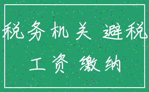 税务机关 避税_工资 缴纳