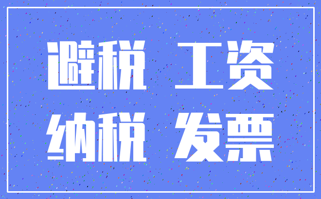 避税 工资_纳税 发票
