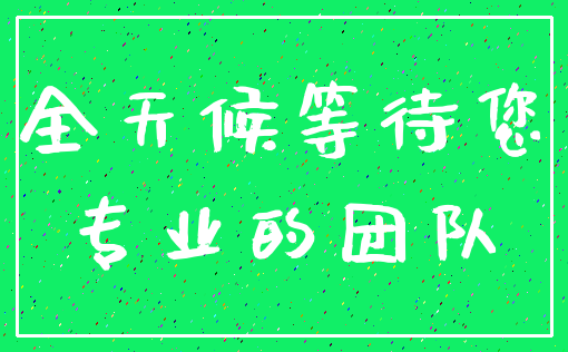 全天候等待您_专业的团队