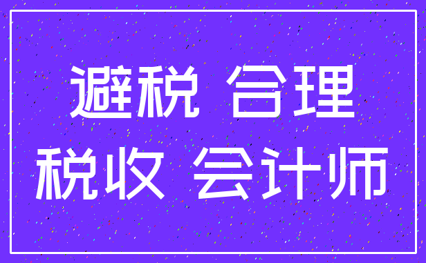 避税 合理_税收 会计师
