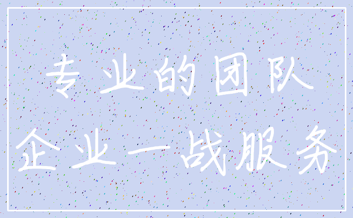 专业的团队_企业一战服务