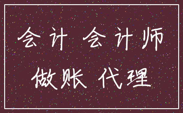会计 会计师_做账 代理