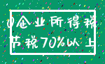 0企业所得税_节税70%以上