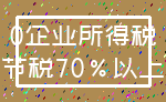 0企业所得税_节税70%以上
