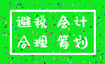 避税 会计_合理 筹划