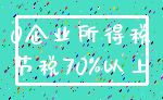0企业所得税_节税70%以上