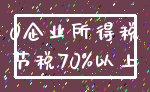 0企业所得税_节税70%以上