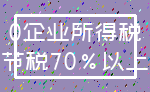 0企业所得税_节税70%以上