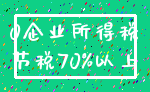 0企业所得税_节税70%以上