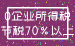 0企业所得税_节税70%以上