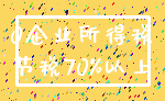 0企业所得税_节税70%以上