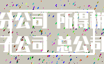 分公司 所得税_子公司 总公司
