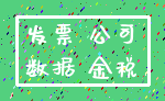 发票 公司_数据 金税