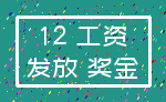 12 工资_发放 奖金