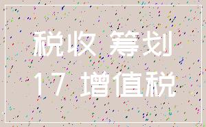 税收 筹划_17 增值税